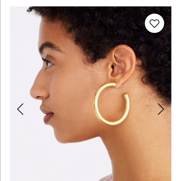 Madewell Jewelry - Madewell rustic hoops